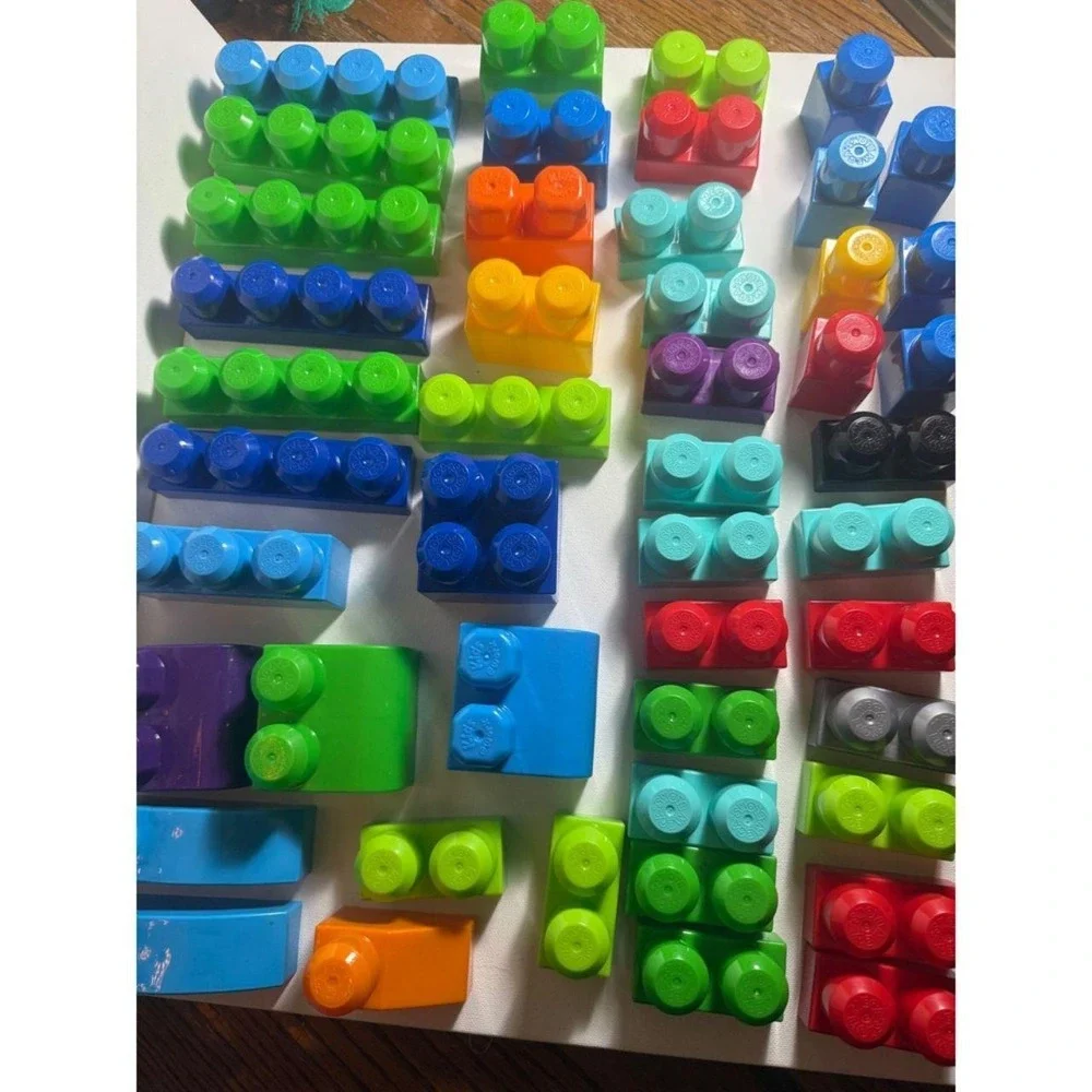 Lot of Mega Blocks Building Blocks Bricks Toddler Play Set Excellent